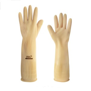 LUVA RANHURADA TAM P (40CM)  - VOLK