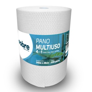 PANO MULTIUSO SLIM BRANCO 300MX20CM NOBRE