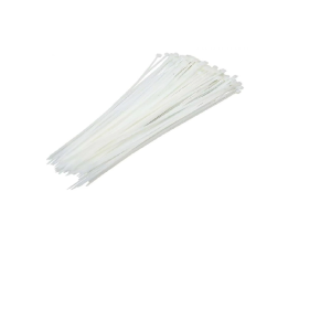 ABRACADEIRA NYLON BRANCA 100UN 2,5 X 100 - FERTAK