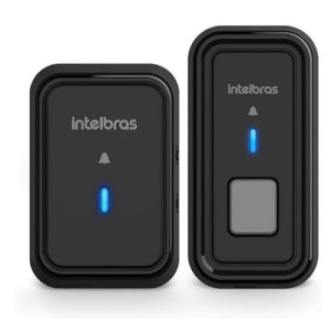 CAMPAINHA RESIDENCIAL SEM FIO BIVOLT HAIZ ANTI-RESPINGO - INTELBRAS