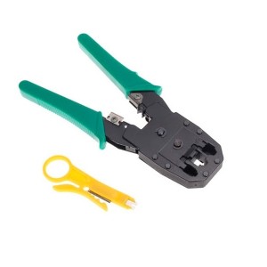 ALICATE CRIMPAR CORTE CABO DE REDE RJ11 RJ12 RJ45 TOOL