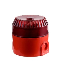 SIRENE AUDIOVISUAL ENDEREÇAVEL VERMELHA SAV-E 40MA ILUMAC