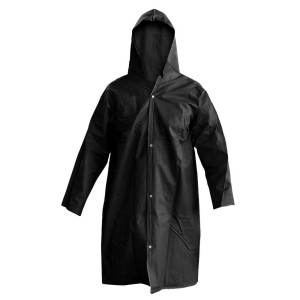 CAPA CHUVA PVC FORRADA PRETA GG VINILSEG