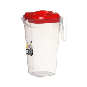 JARRA PLASTICA QUADRADA COM TAMPA 2L JAGUAR