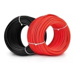 CABO SOLAR; 1KV; COBRE ESTANHADO FLEXIVEL, 4MM VERMELHO