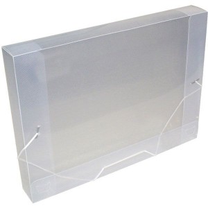 PASTA ELASTICO PLASTICA 4CM OFICIO