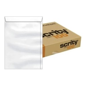 ENVELOPE SACO BRANCO 200 X 280MM VIA BRASIL