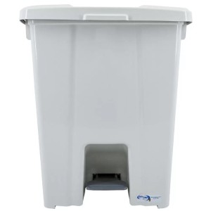 LIXEIRA COLETORA DE PEDAL 60L BRANCO