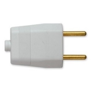 PLUGUE MACHO 2 PINOS 10A  ILUMI  -  REF 1401