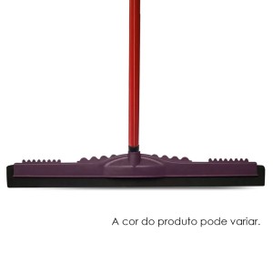 RODO PLASTICO MASTER 2 BORRACHAS COM CABO 60 CM