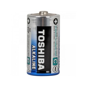 PILHA ALCALINA MEDIA C - TOSHIBA