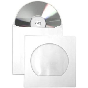 ENVELOPE BRANCO PARA CD/DVD - SCRITY