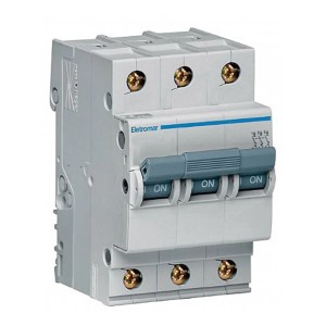 DISJUNTOR TRIPOLAR DIN CURVA C 125A ELETROMAR