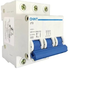 DISJUNTOR TRIPOLAR DIN CURVA C 32A 3KA CHINT