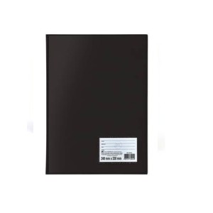 PASTA CATALOGO ENVELOPE OFICIO COM VISOR PRETO DAC