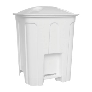 LIXEIRA PLASTICA COM PEDAL 15L JAGUAR - REF 0509