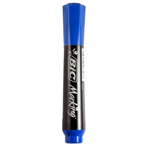 MARCADOR PERMANENTE BIC MARKING AZUL